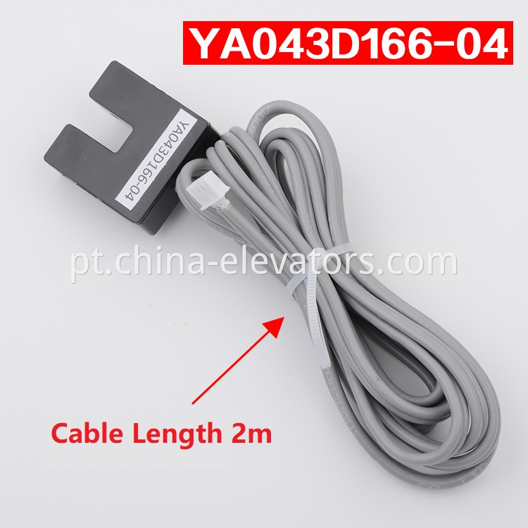 Sensor de posição do operador de porta YA043D166-04 para elevadores Shanghai Mitsubishi YA043D166-04 Door Operator Position Sensor for Shanghai Mitsubishi Elevators